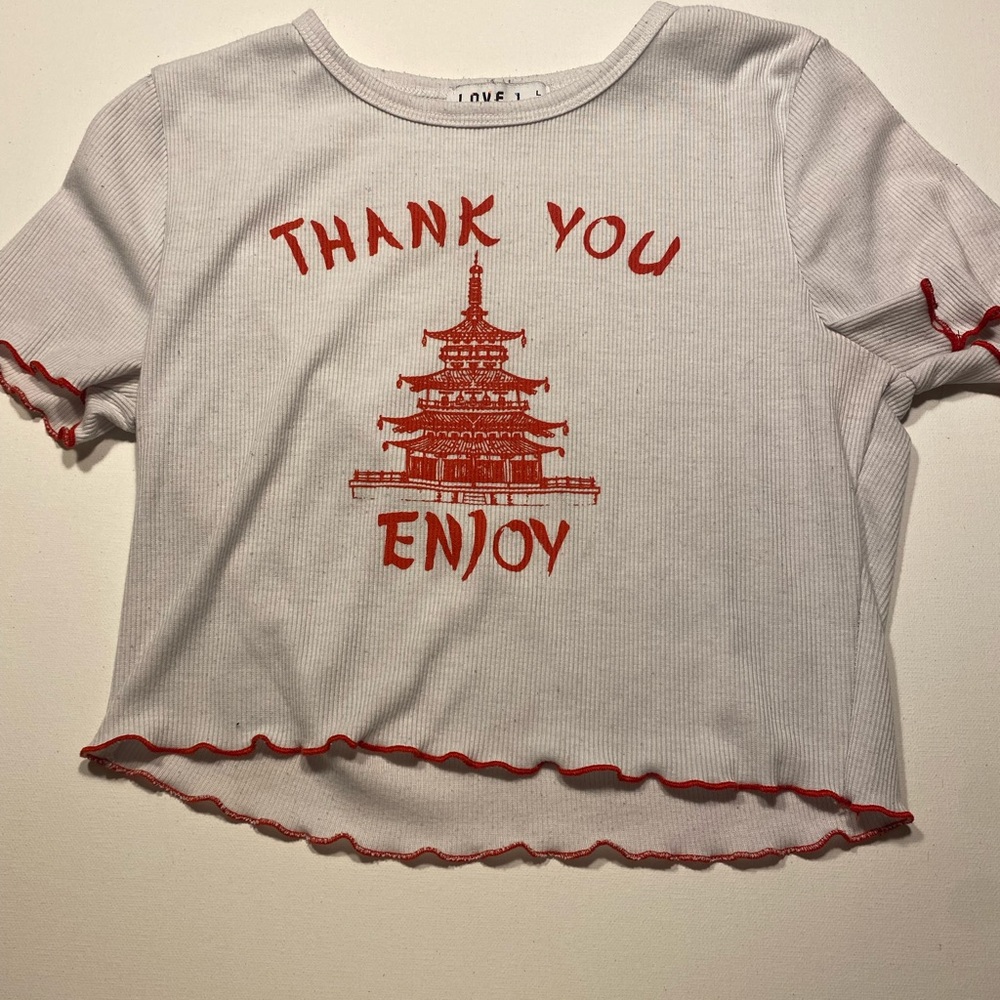 Tokyo crop top shirt
